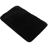 Microfibre Bath Mat - Black