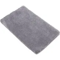 Microfibre Bath Mat - Silver