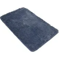 Microfibre Bath Mat - Slate Blue