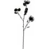 Midnight Thistle Artificial Stem - Black
