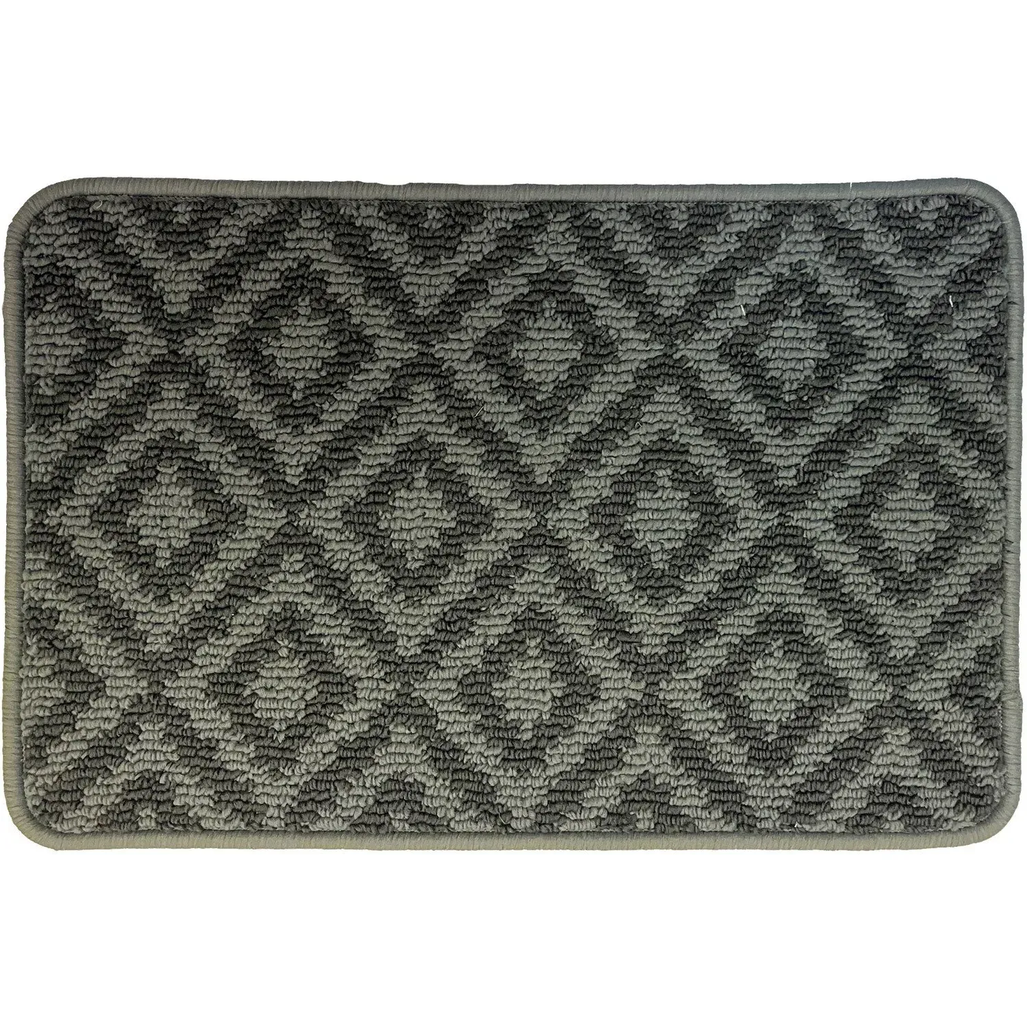 Mighty Mat Geo Loop Washable Mat - Grey image
