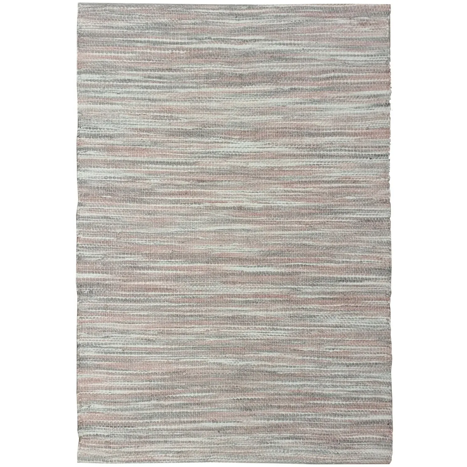 Mila Stripe Rug - Pink image