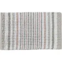 Milan Bath Mat - Blush Grey, Microfibre