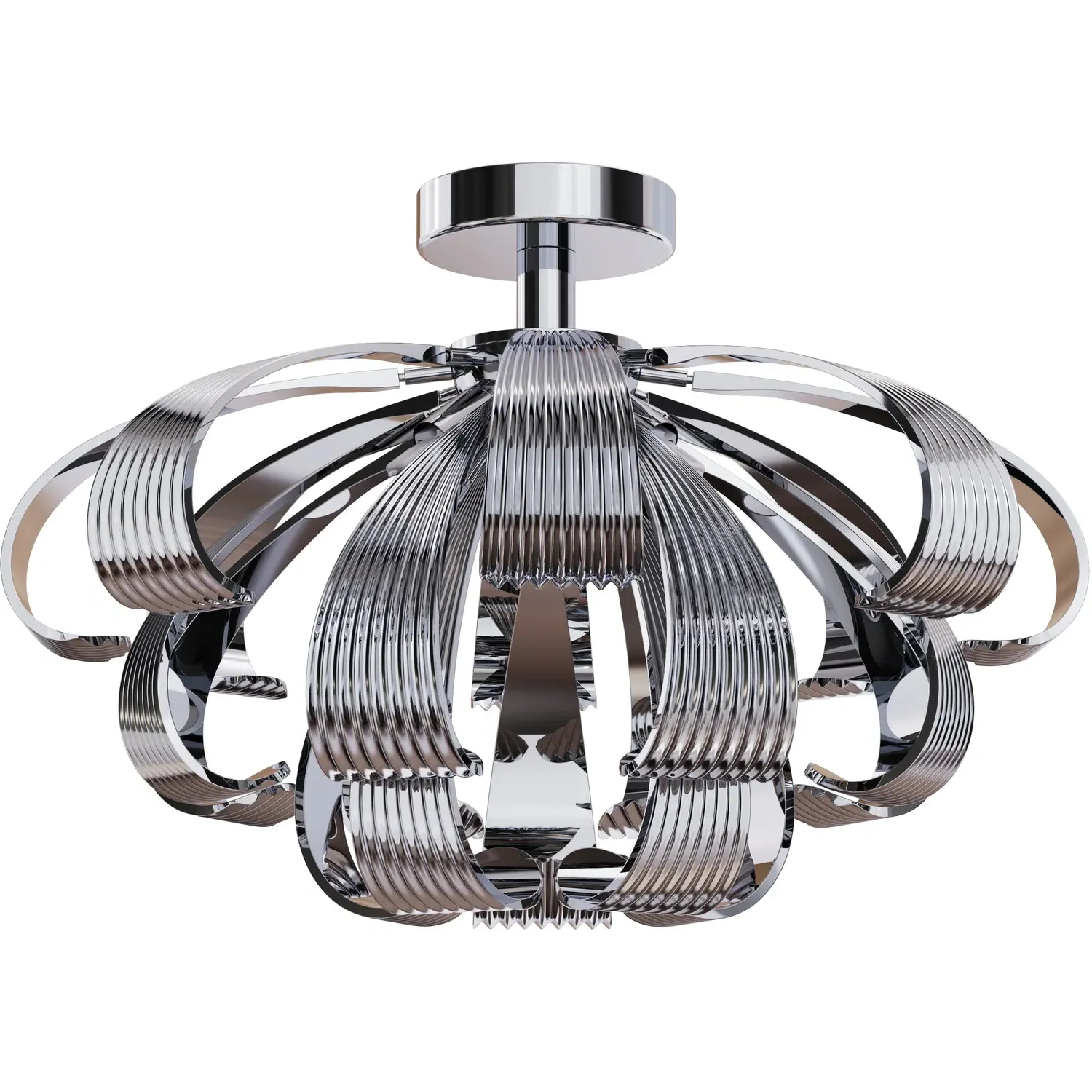 Milan Ceiling Fitting - Chrome