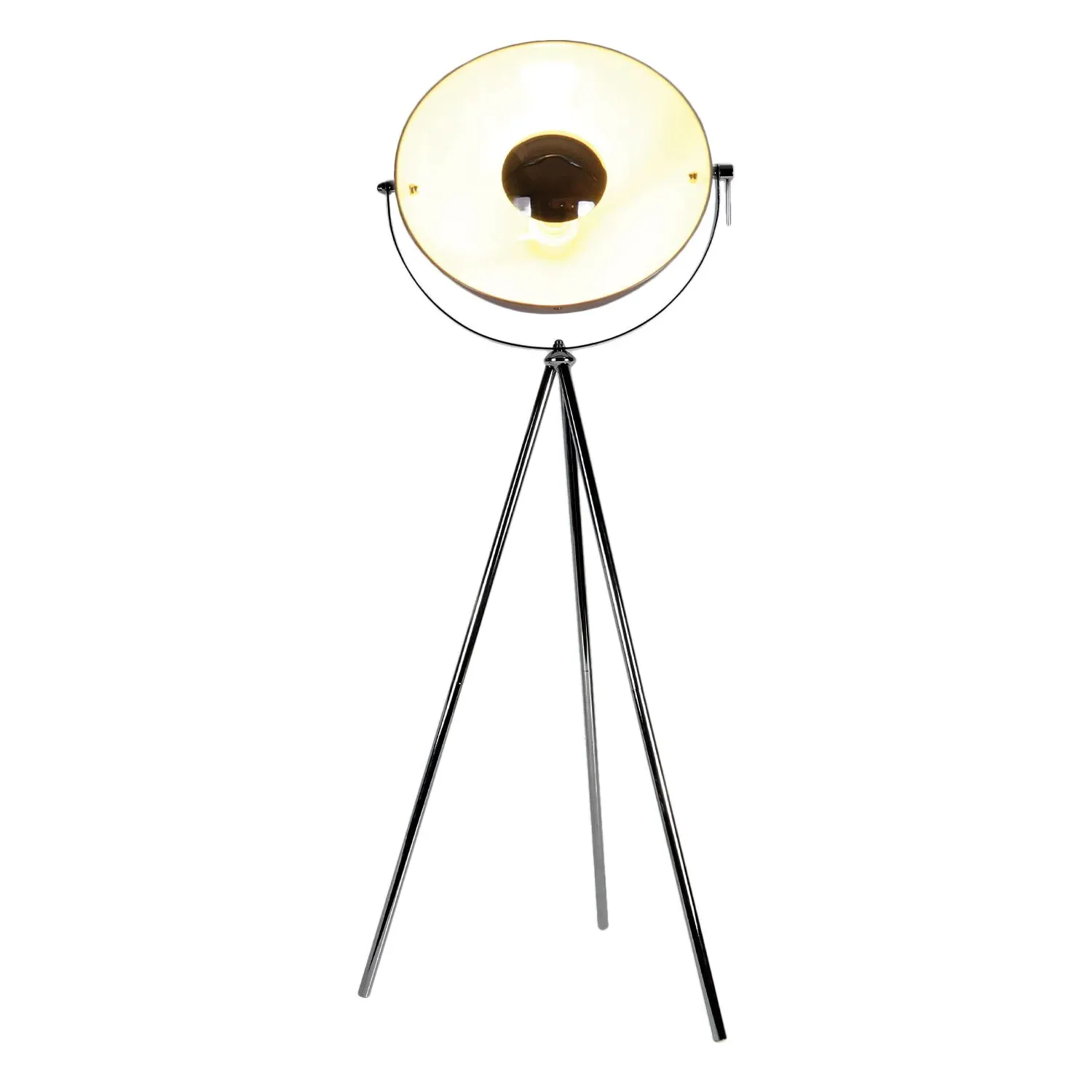 Milan Tripod Floor Lamp - Silver