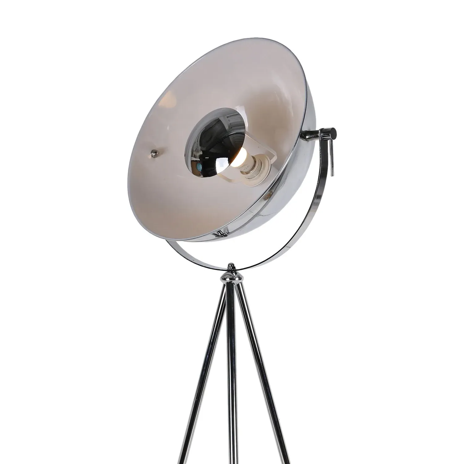 Milan Tripod Floor Lamp - Silver