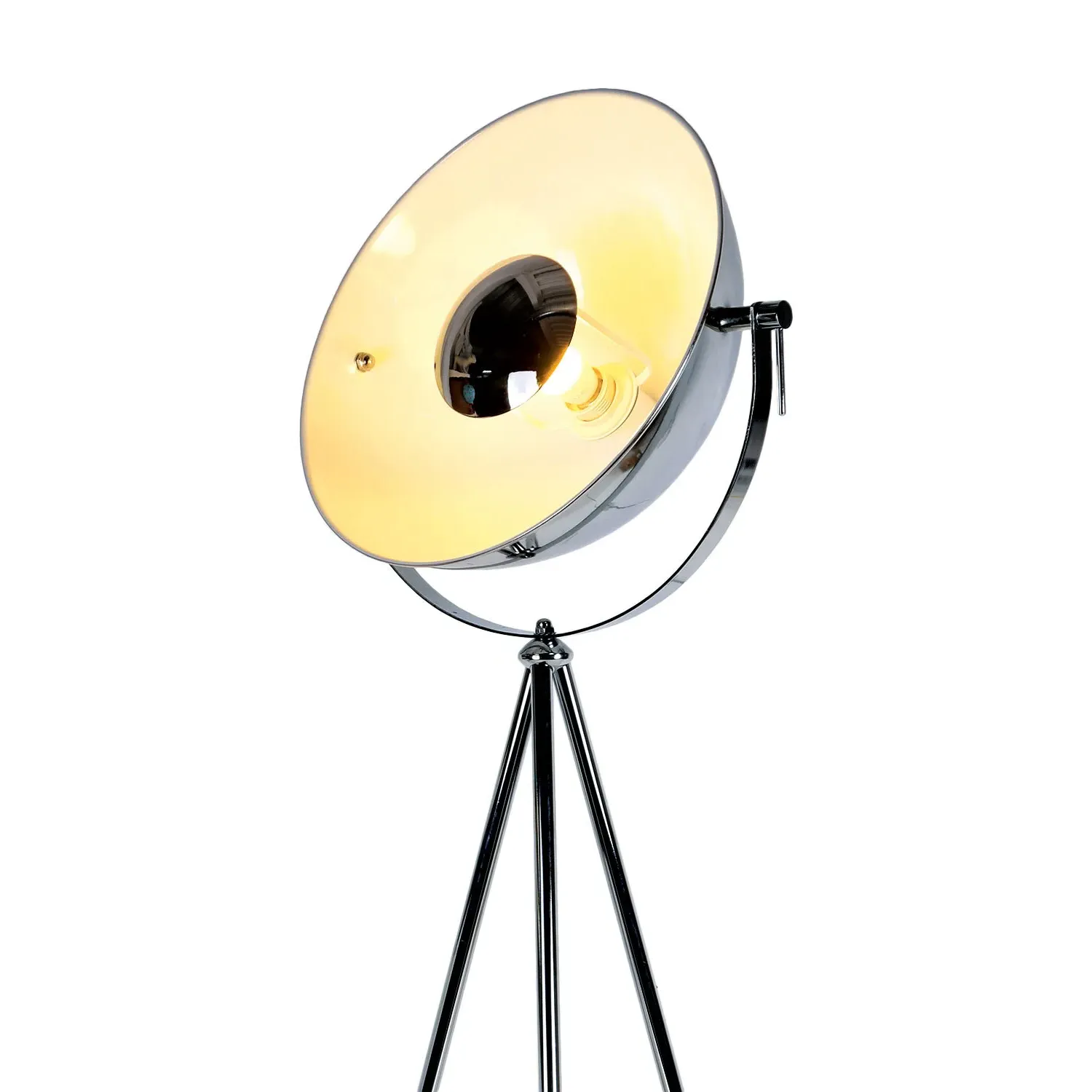 Milan Tripod Floor Lamp - Silver