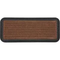 Millbrook Embossed Stripe Doormat - Beige