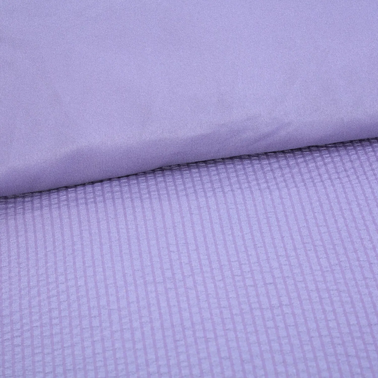 Mini Seersucker Duvet Set - Purple