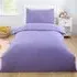 Mini Seersucker Duvet Set - Purple