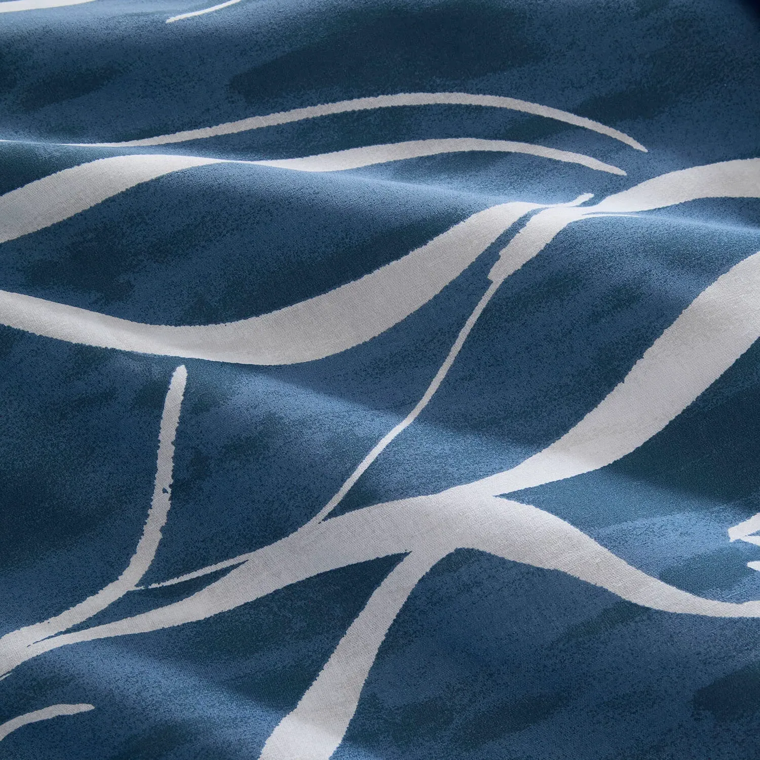 Mira Abstract King Size Duvet Set - Navy