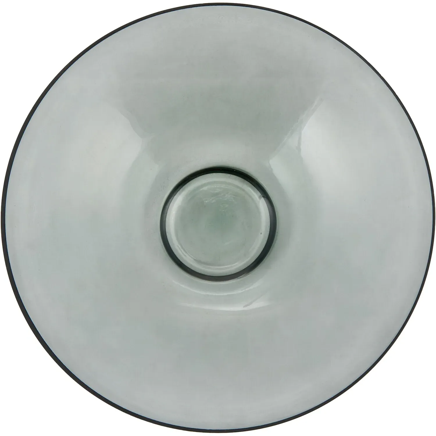 Mira Glass Bowl - Grey