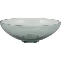 Mira Glass Bowl - Grey