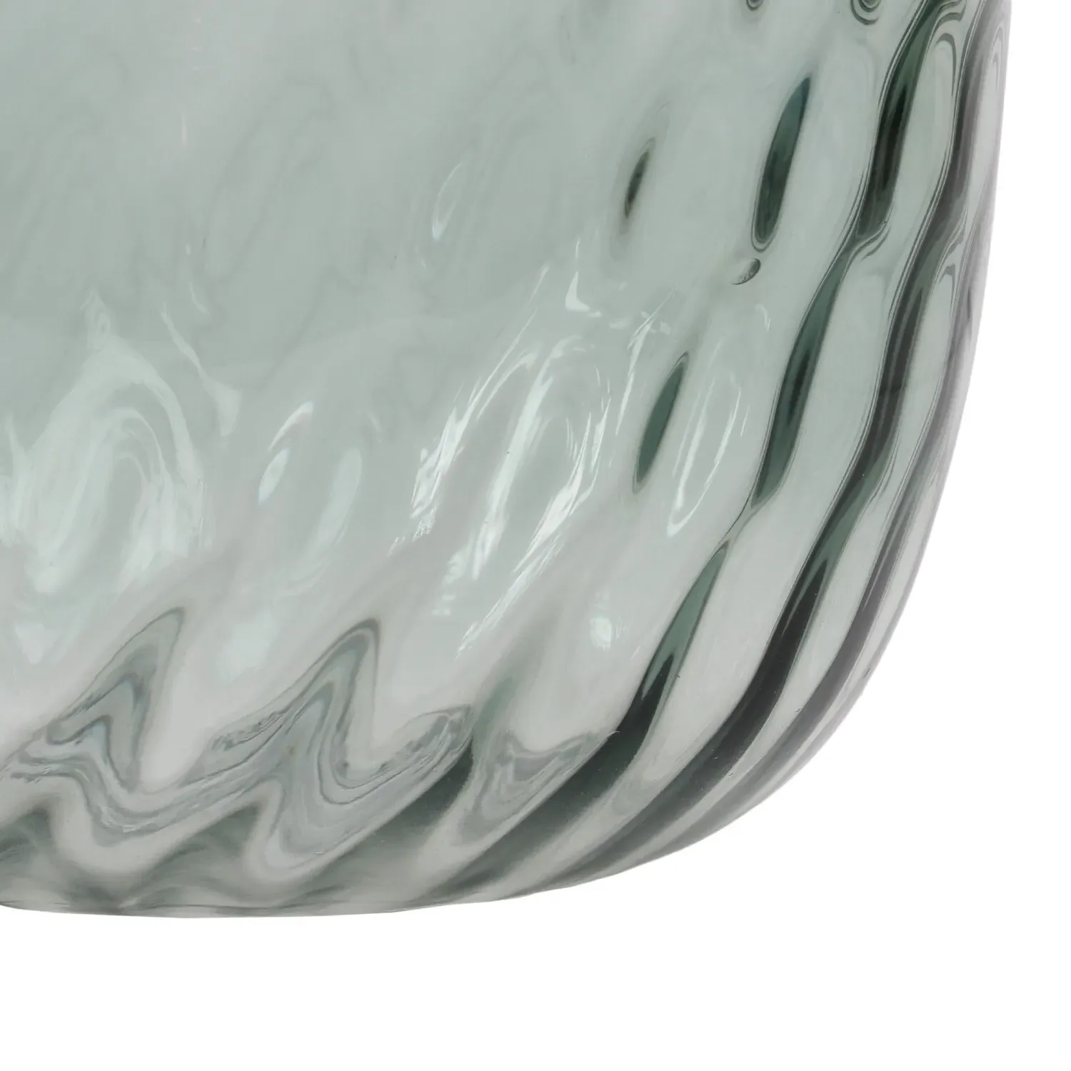 Mira Glass Vase - Ocean Green