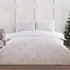 Mistletoe Wishes King Duvet Set - Natural, Cotton Blend