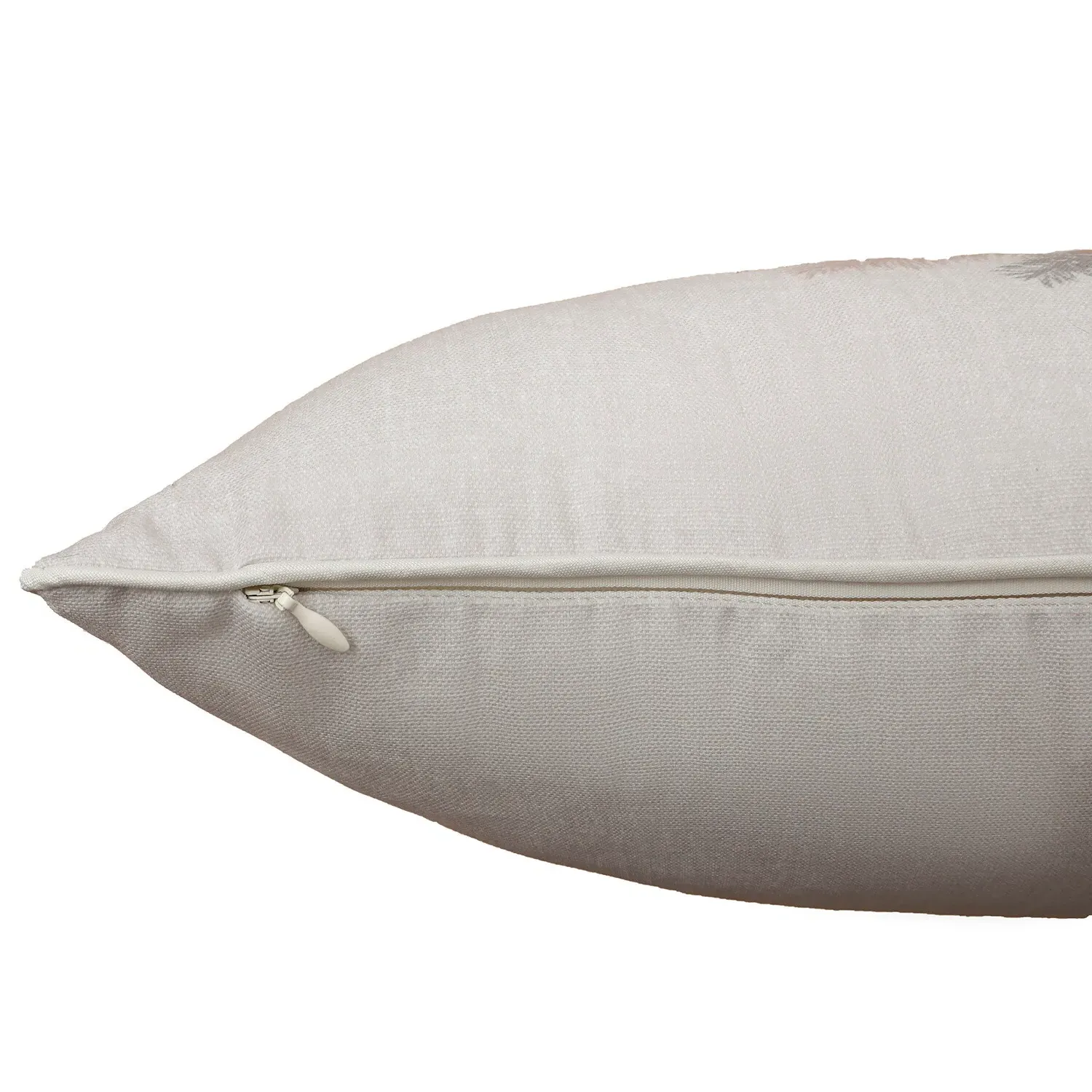 Mistletoe Wishes Square Cushion - Champagne, Polyester