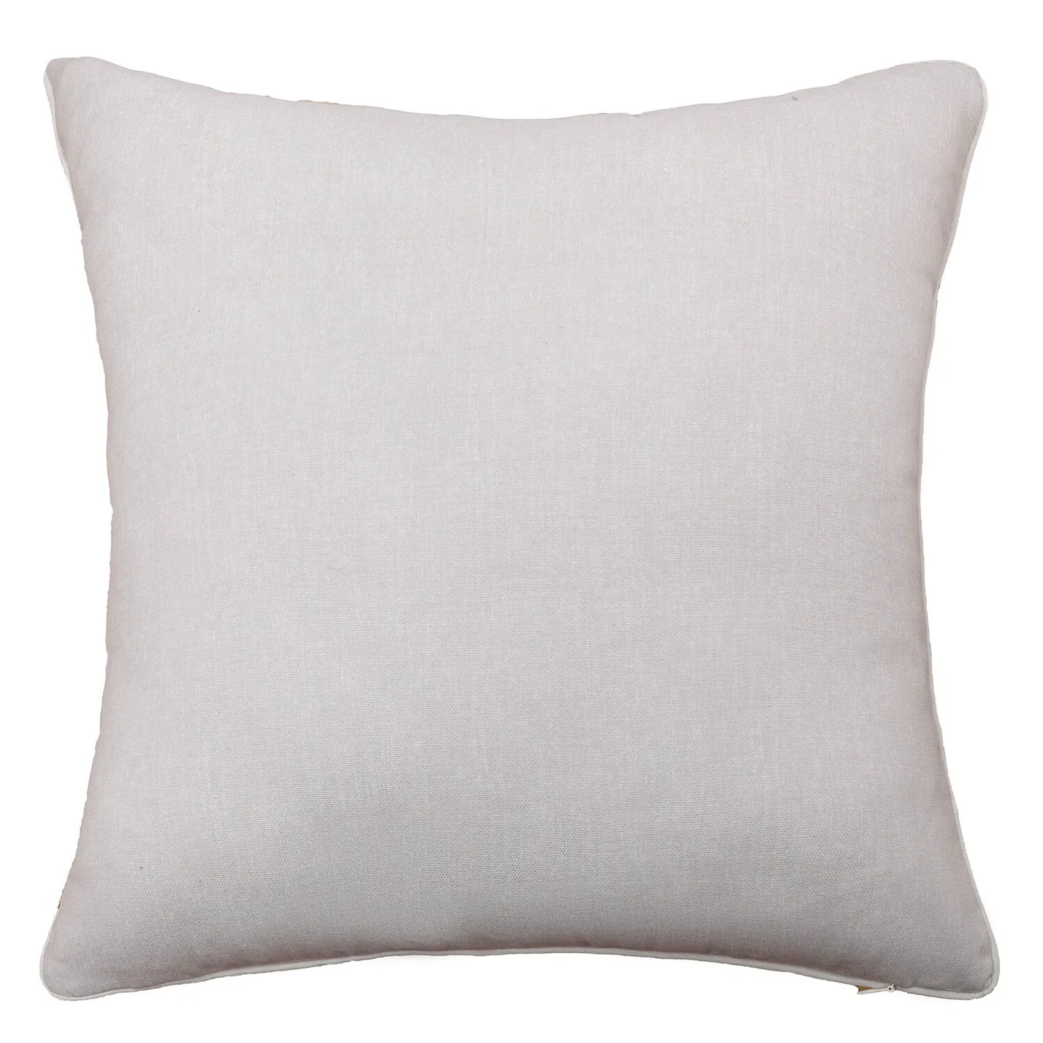 Mistletoe Wishes Square Cushion - Champagne, Polyester