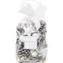 Mixed Frosted Snowflake Potpourri Bag - Silver