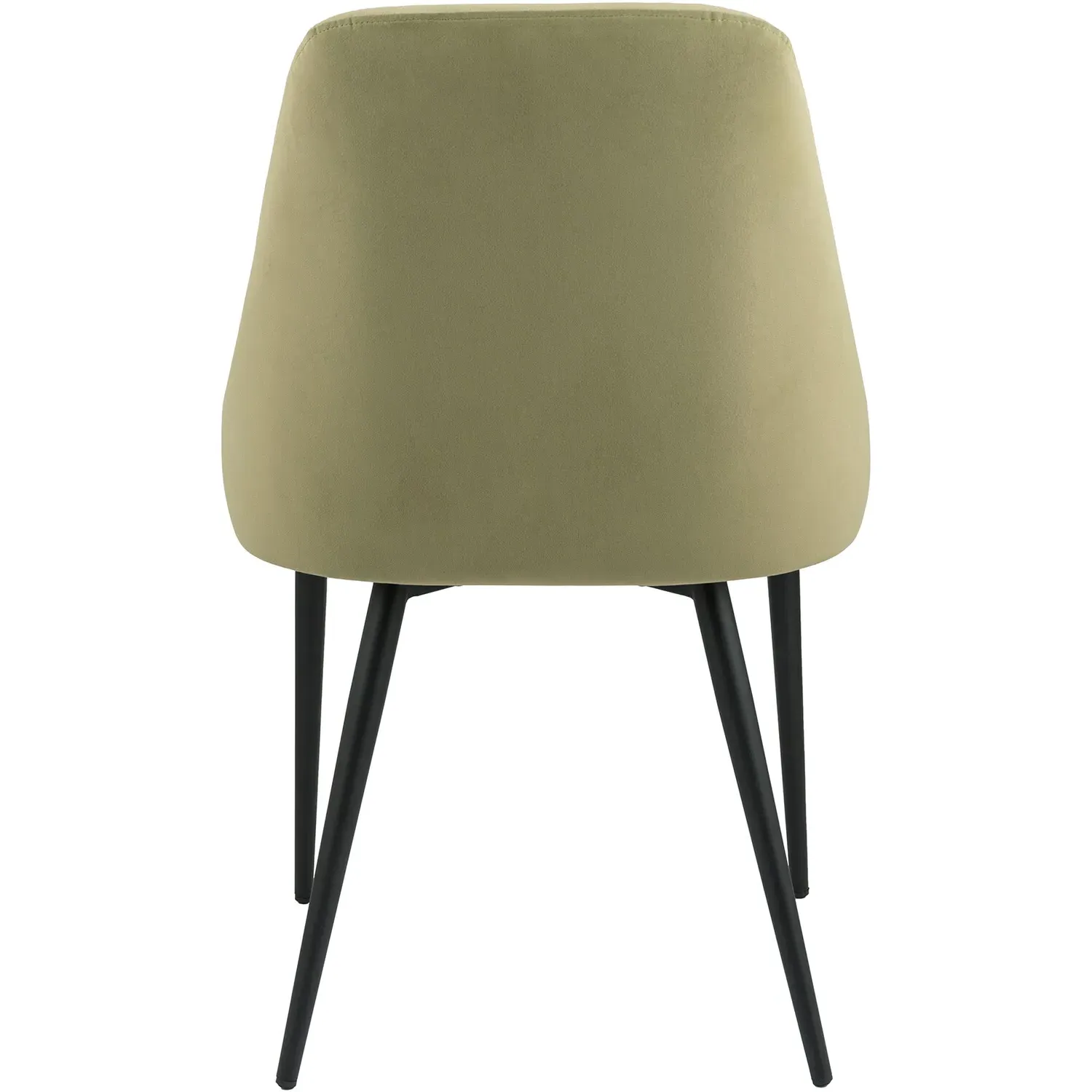 Modbury Dining Chair Pair - Green, Velvet