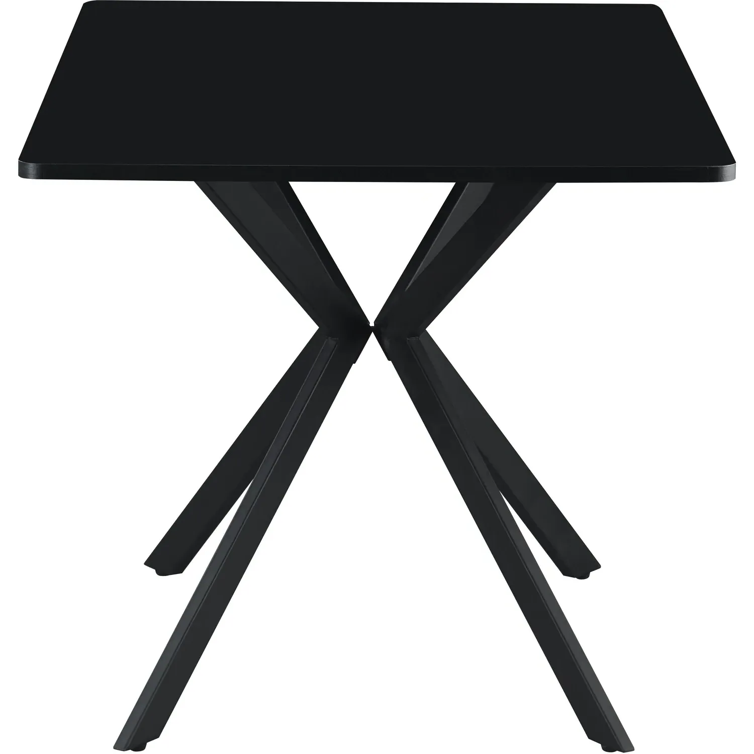 Monaco 4-Seater Dining Table - Black