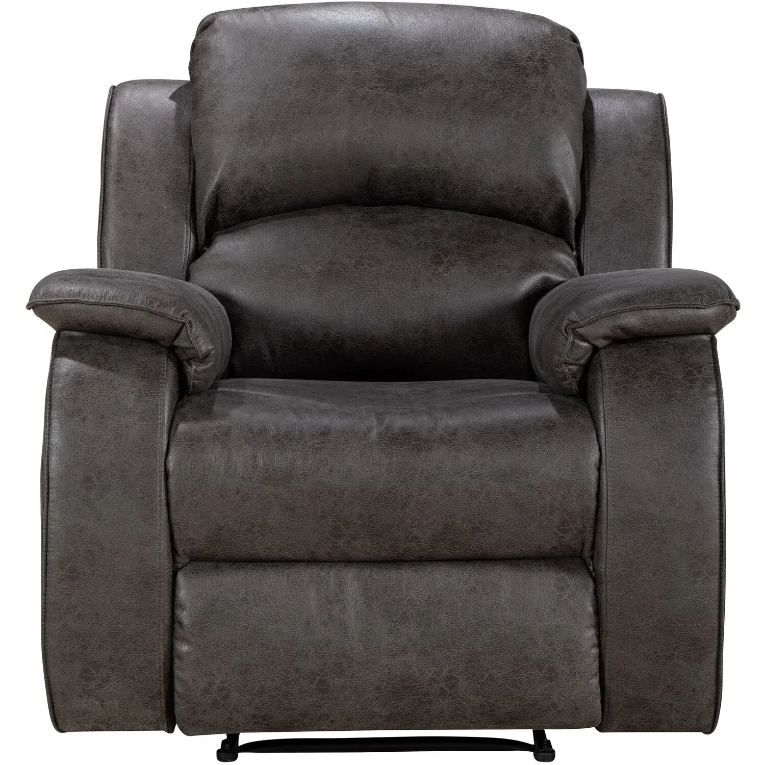 Monaco Pellissima Recliner Chair - Grey, Leather