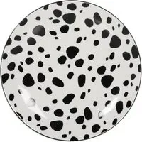Monochrome Spots Side Plate