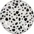 Monochrome Spots Side Plate