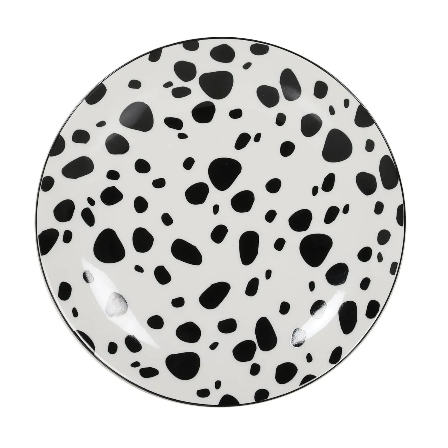 Monochrome Spots Side Plate image