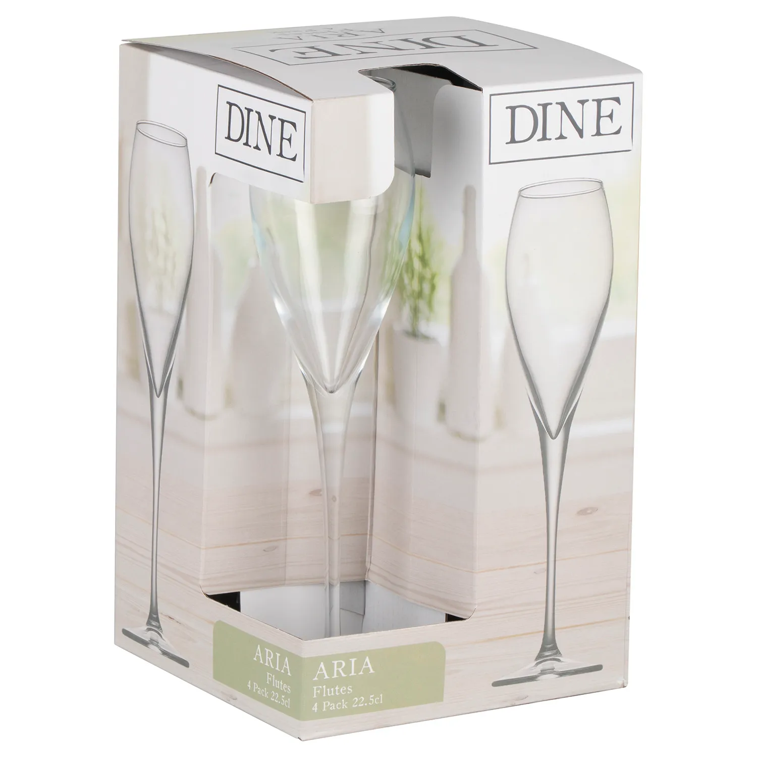 Monte Carlo Wine Glass 225ml 4 Pack