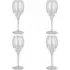 Monte Carlo Wine Glass 445ml 4 Pack - Clear