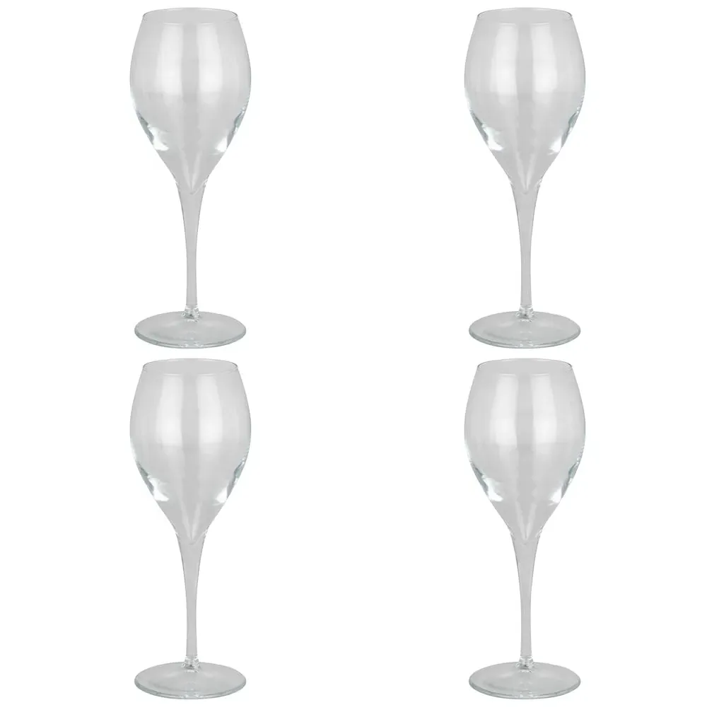 Monte Carlo Wine Glass 445ml 4 Pack - Clear