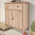 Montese 2 Door Single Drawer Sideboard - Light Wood