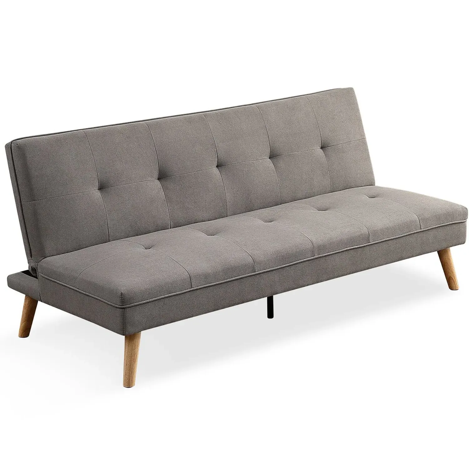 Monty 2-Seater Sofa Bed - Grey, Linen