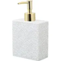 Morocco Soap Dispenser - White