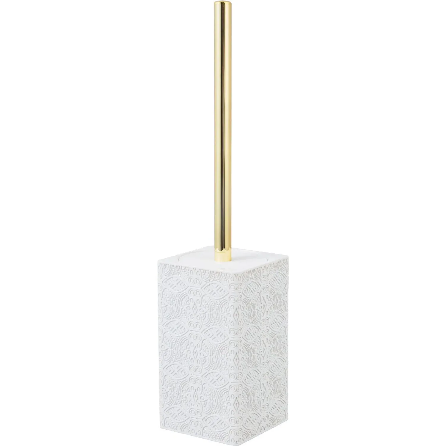 Morocco Toilet Brush Holder - White