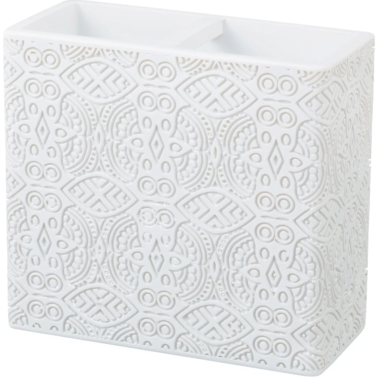 Morocco Toothbrush Holder - White