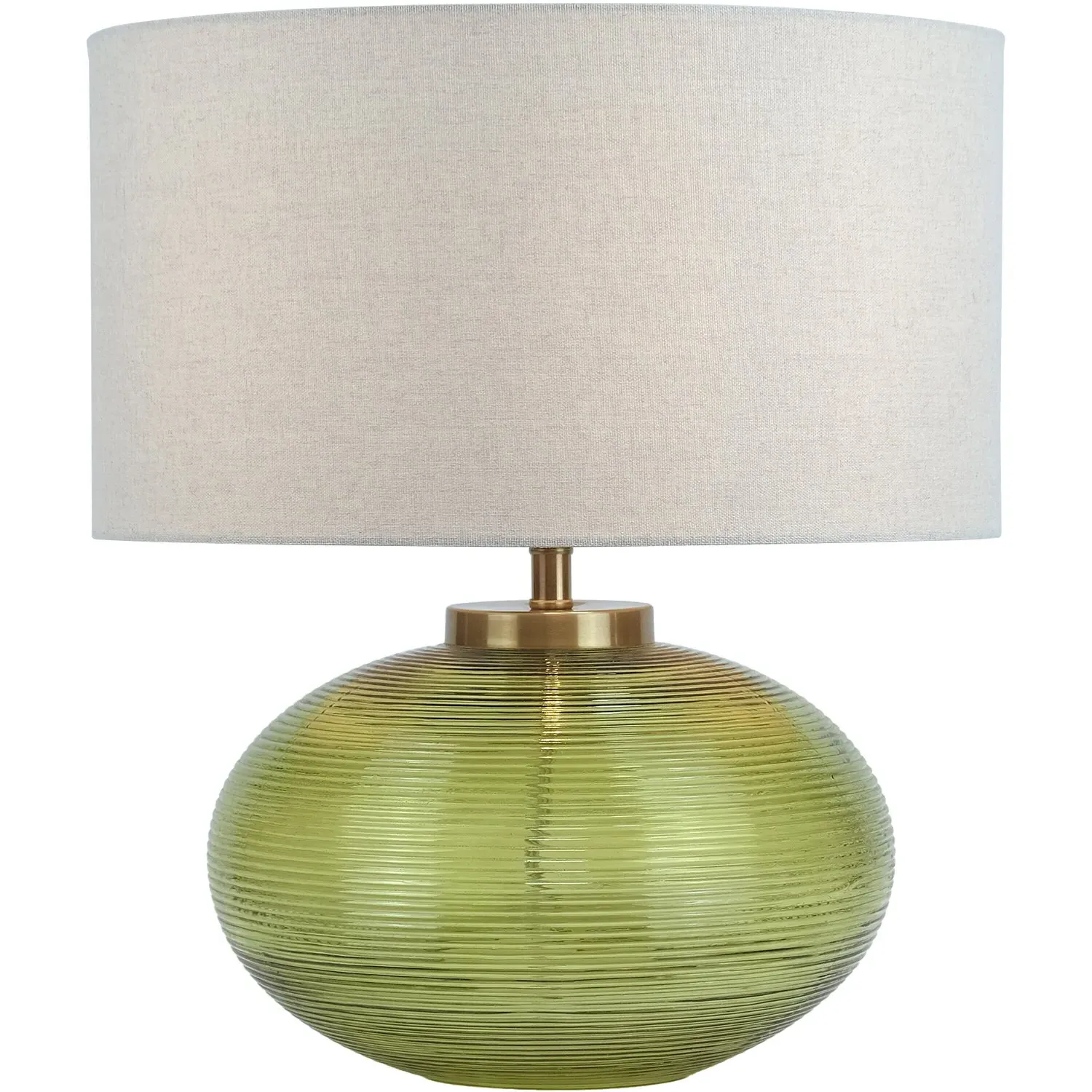Mossy Glass Table Lamp - Green, Glass