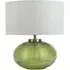 Mossy Glass Table Lamp - Green, Glass