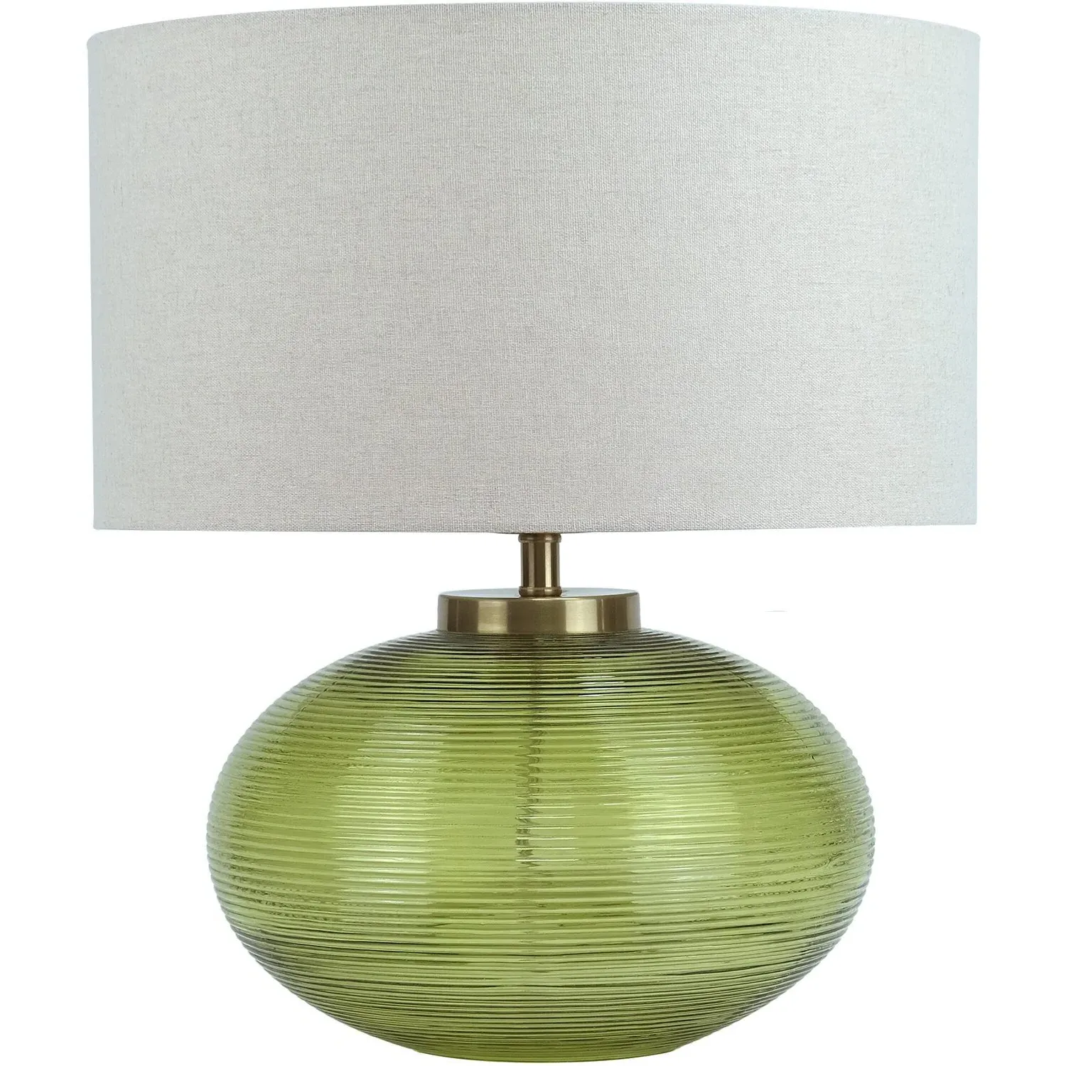 Mossy Glass Table Lamp - Green, Glass