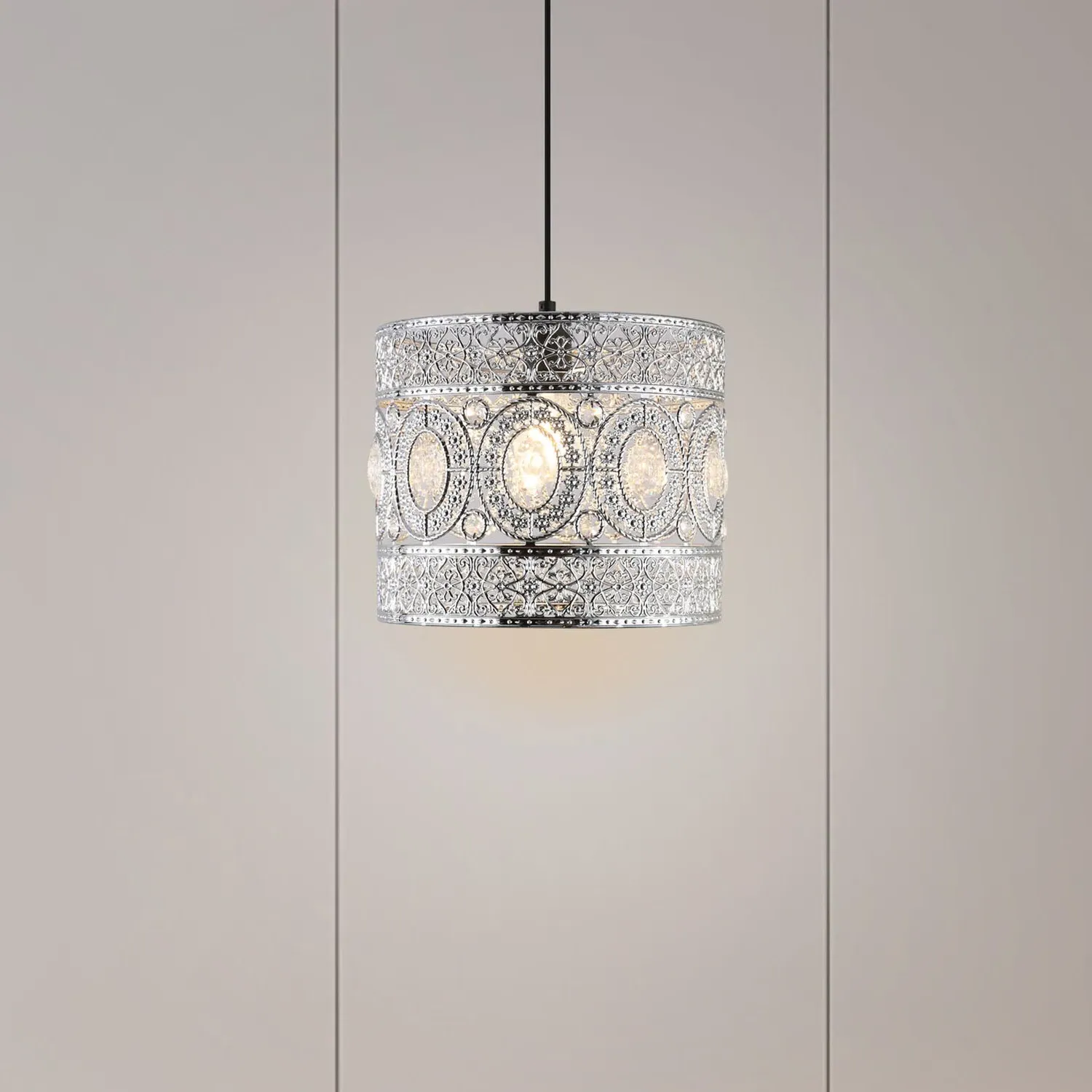 Moxie Lamp Shade - Chrome