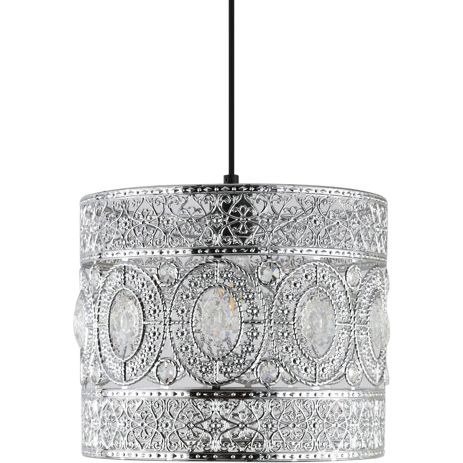 Moxie Lamp Shade - Chrome