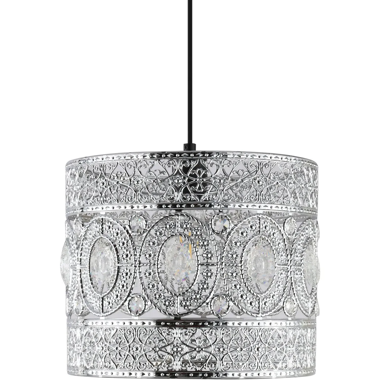 Moxie Lamp Shade - Chrome image
