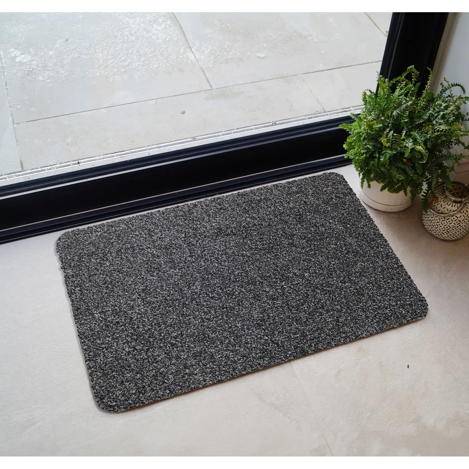 Mud Buster Door Mat - Grey