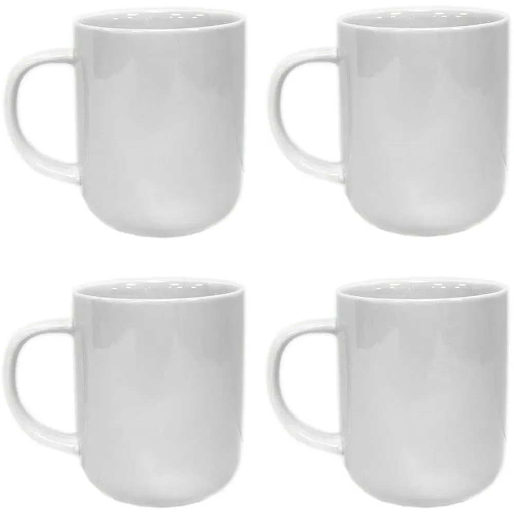 Mug 4 Pack - White