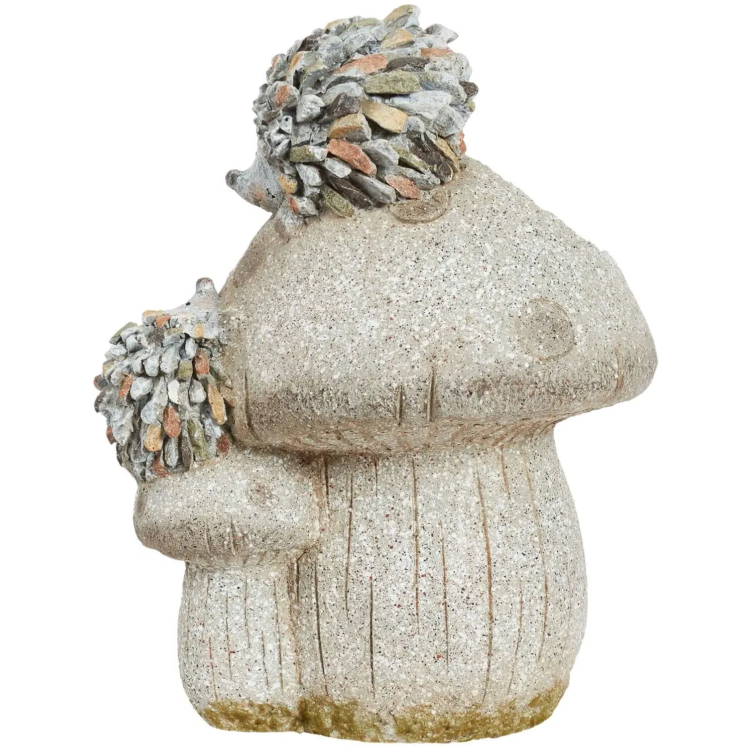 Mushroom & Hedgehog Planter - Natural