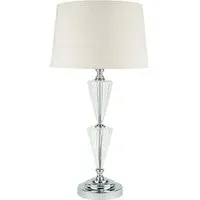 Mylah Table Lamp - Neutral, Silver