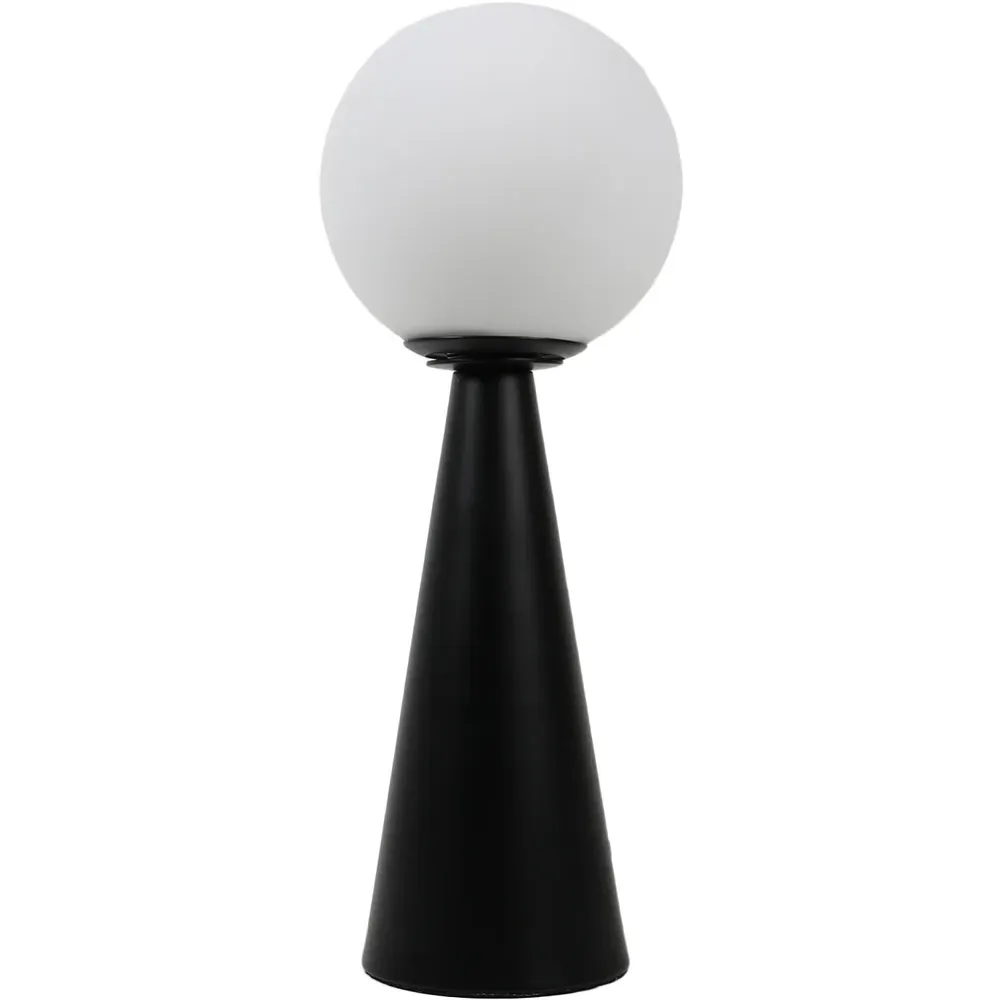 Naples Ball Table Lamp - Black