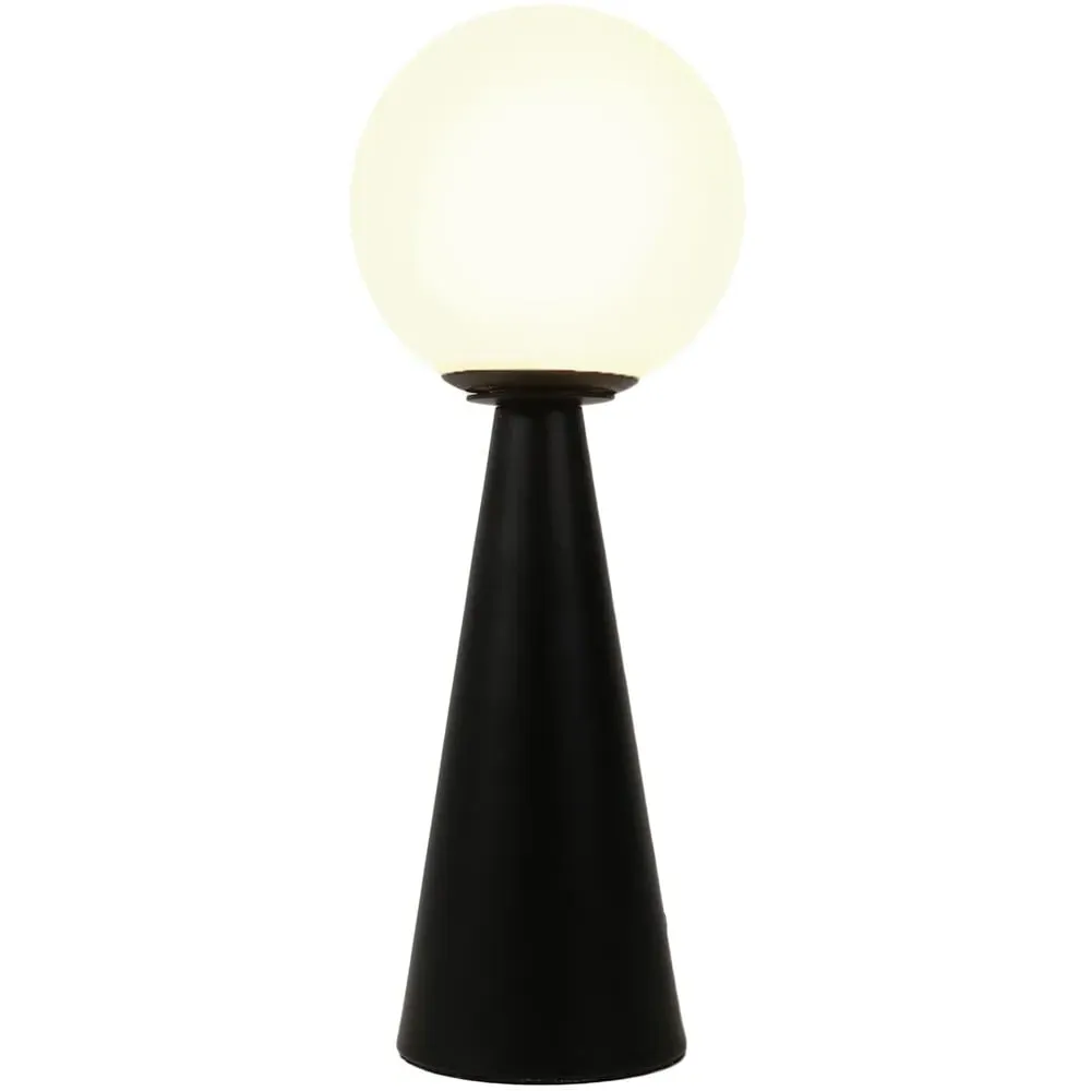 Naples Ball Table Lamp - Black