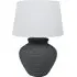Nash Stone Effect Table Lamp - Grey