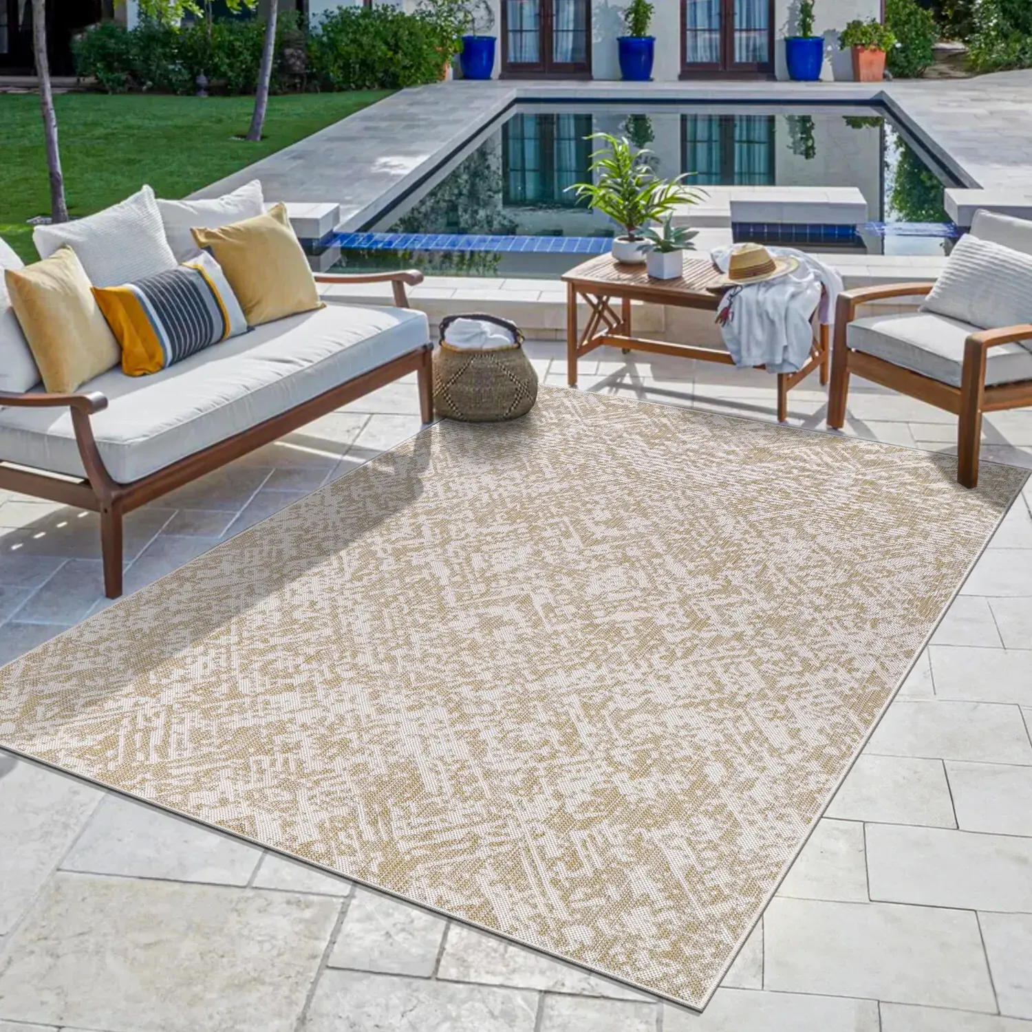 Natural Texture Rug - Natural